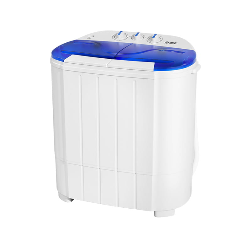 Mycie i suszenie oddzielnej pralki z podwójną wanną